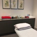 tranquil treatment room at icom acupuncture clinic